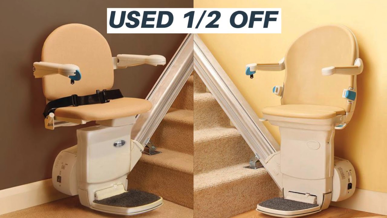 SANTA ANA stair lift are used reconditioned and recycled chair