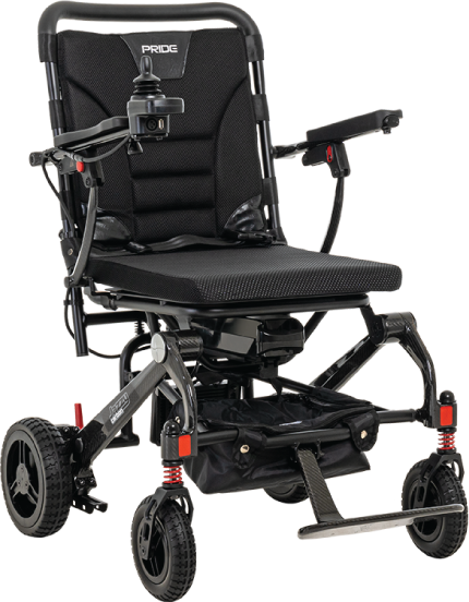 Santa Ana Pride Jazzy Carbon Foldable Electric Motorized Wheelchair